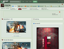 Tablet Screenshot of emperaa.deviantart.com