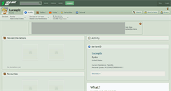 Desktop Screenshot of lucasplz.deviantart.com