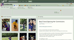 Desktop Screenshot of foralleternitie.deviantart.com