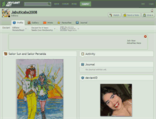 Tablet Screenshot of jabuticaba2008.deviantart.com