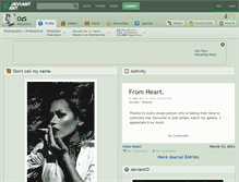 Tablet Screenshot of ozs.deviantart.com