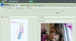 Desktop Screenshot of diblover1.deviantart.com