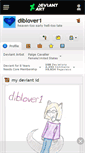 Mobile Screenshot of diblover1.deviantart.com