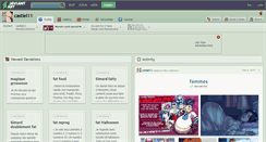 Desktop Screenshot of castiel11.deviantart.com