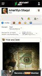 Mobile Screenshot of amarillys-silaqui.deviantart.com