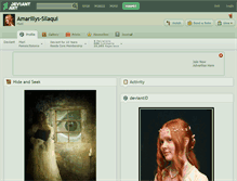 Tablet Screenshot of amarillys-silaqui.deviantart.com