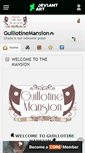 Mobile Screenshot of guillotinemansion.deviantart.com