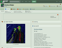 Tablet Screenshot of kinokuruttajac.deviantart.com