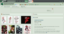 Desktop Screenshot of adoptsonicfancharie.deviantart.com