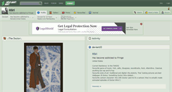 Desktop Screenshot of kiiri.deviantart.com
