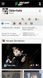 Mobile Screenshot of gala-maia.deviantart.com