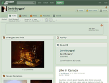 Tablet Screenshot of david-burggraf.deviantart.com