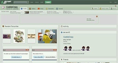 Desktop Screenshot of cookiecrazy.deviantart.com