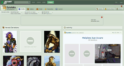 Desktop Screenshot of dynotaku.deviantart.com