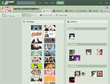 Tablet Screenshot of naruto-busted-babes.deviantart.com