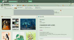 Desktop Screenshot of barukurii.deviantart.com