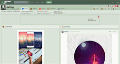 Desktop Screenshot of jammyy.deviantart.com