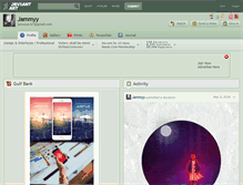 Tablet Screenshot of jammyy.deviantart.com
