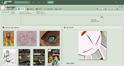 Desktop Screenshot of mew2girl.deviantart.com