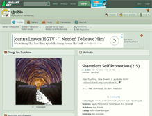 Tablet Screenshot of ajyablo.deviantart.com