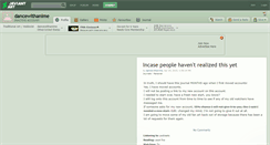Desktop Screenshot of dancewithanime.deviantart.com