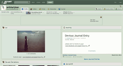 Desktop Screenshot of antistarlykan.deviantart.com