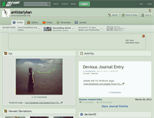 Tablet Screenshot of antistarlykan.deviantart.com