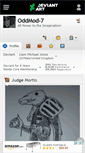 Mobile Screenshot of oddmod-7.deviantart.com