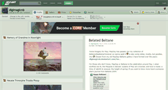 Desktop Screenshot of digimagicnb.deviantart.com