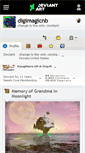 Mobile Screenshot of digimagicnb.deviantart.com
