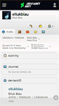 Mobile Screenshot of eliukblau.deviantart.com