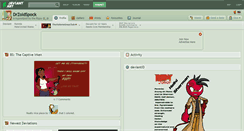 Desktop Screenshot of drzoidspock.deviantart.com