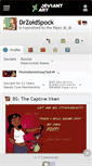 Mobile Screenshot of drzoidspock.deviantart.com