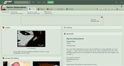 Desktop Screenshot of marion-deshoulieres.deviantart.com