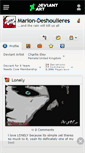Mobile Screenshot of marion-deshoulieres.deviantart.com