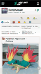 Mobile Screenshot of denissensei.deviantart.com