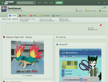Tablet Screenshot of denissensei.deviantart.com