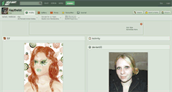 Desktop Screenshot of kaytheist.deviantart.com