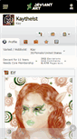 Mobile Screenshot of kaytheist.deviantart.com