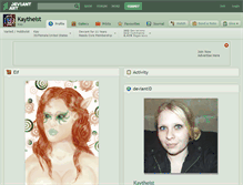 Tablet Screenshot of kaytheist.deviantart.com