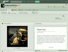 Tablet Screenshot of hodkinsonphotos.deviantart.com