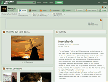 Tablet Screenshot of k6mpa.deviantart.com