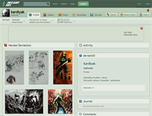 Tablet Screenshot of kardiyak.deviantart.com