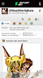 Mobile Screenshot of chiisuchine-bakura.deviantart.com