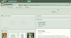 Desktop Screenshot of emotinaldemon.deviantart.com