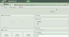 Desktop Screenshot of bellylord.deviantart.com