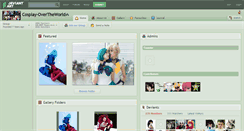 Desktop Screenshot of cosplay-overtheworld.deviantart.com