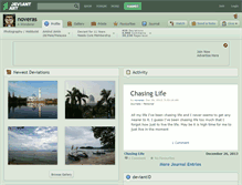 Tablet Screenshot of noveras.deviantart.com