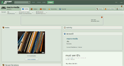 Desktop Screenshot of macro-media.deviantart.com
