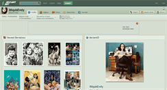 Desktop Screenshot of bilquisevely.deviantart.com